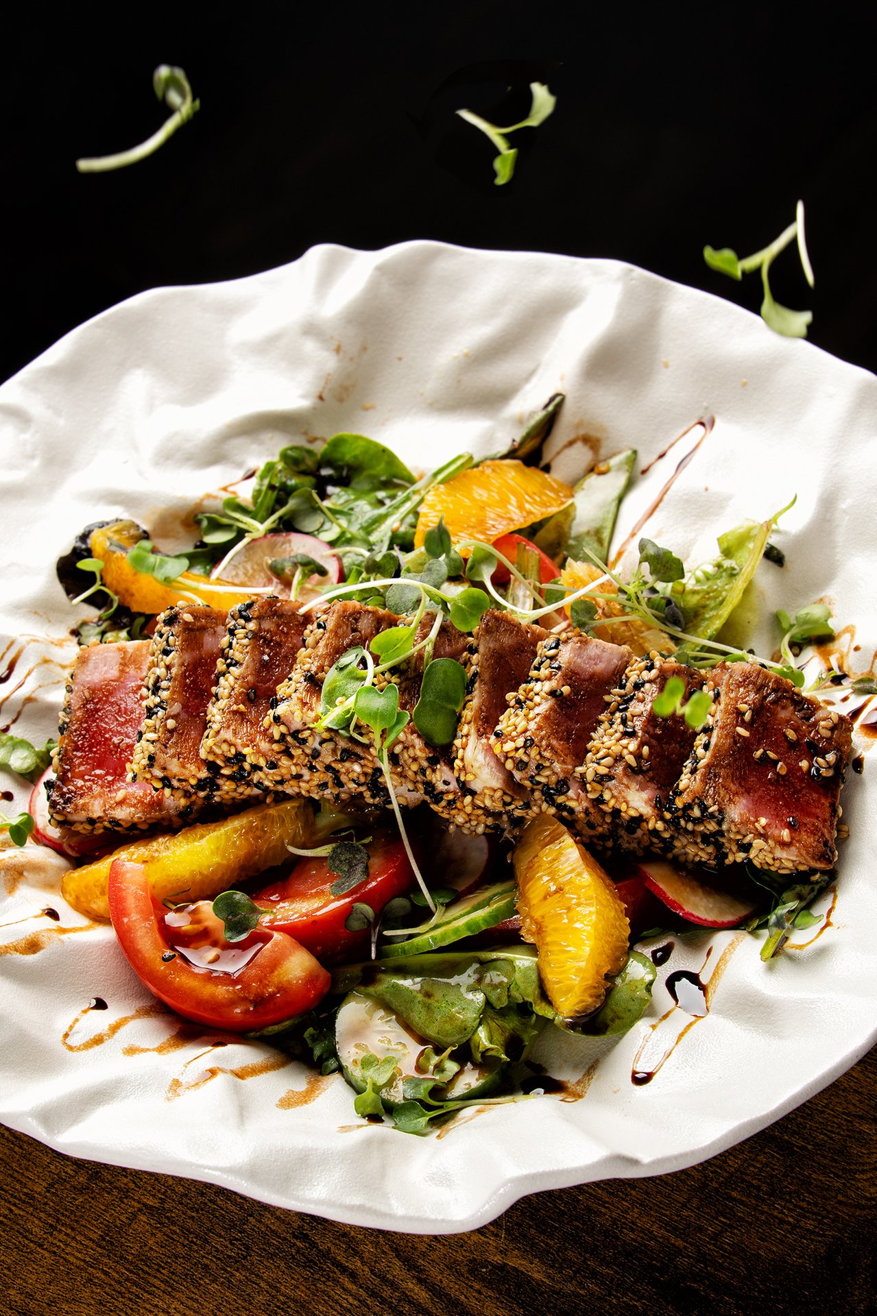 Ahi tuna salad